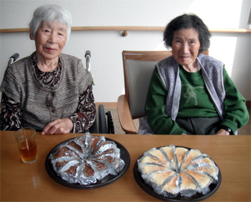 なごみ浜中 ７月２８日 手作りケーキ差し入れ